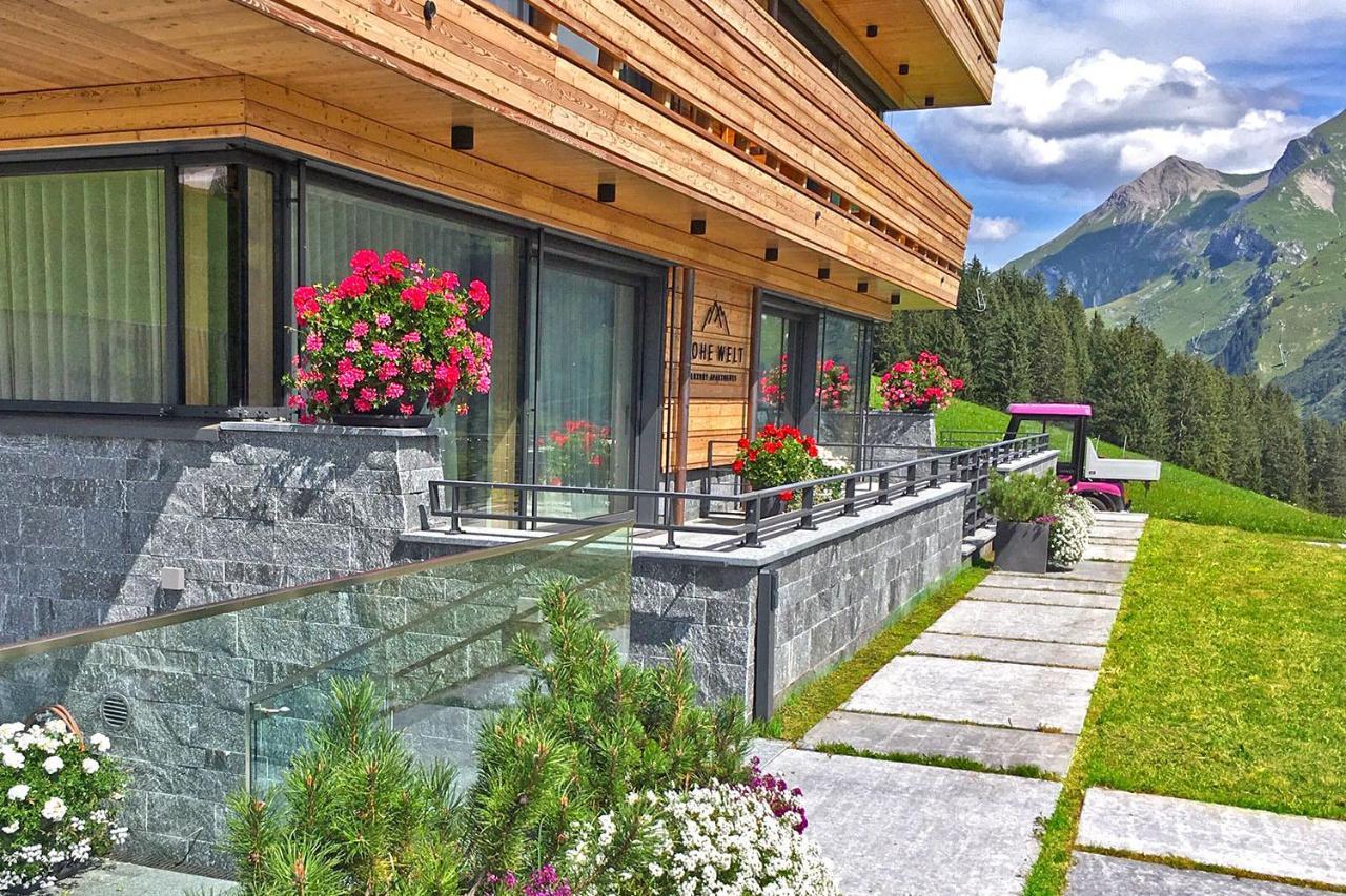 Chalet Hohe Welt - Luxury Apartments Lech am Arlberg Esterno foto