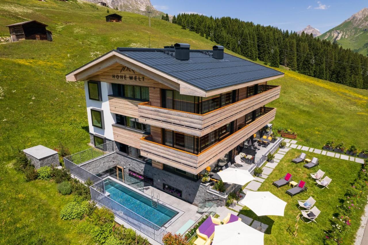 Chalet Hohe Welt - Luxury Apartments Lech am Arlberg Esterno foto