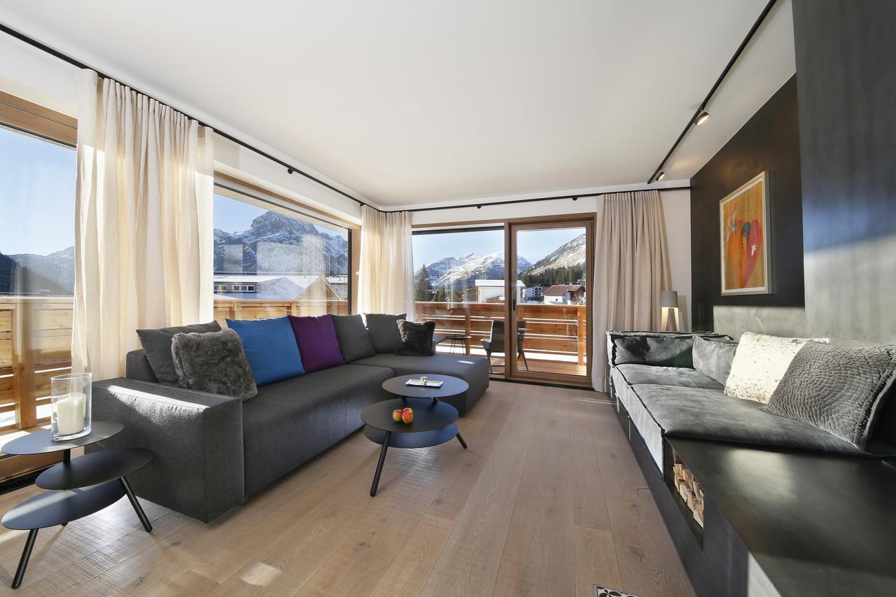 Chalet Hohe Welt - Luxury Apartments Lech am Arlberg Esterno foto