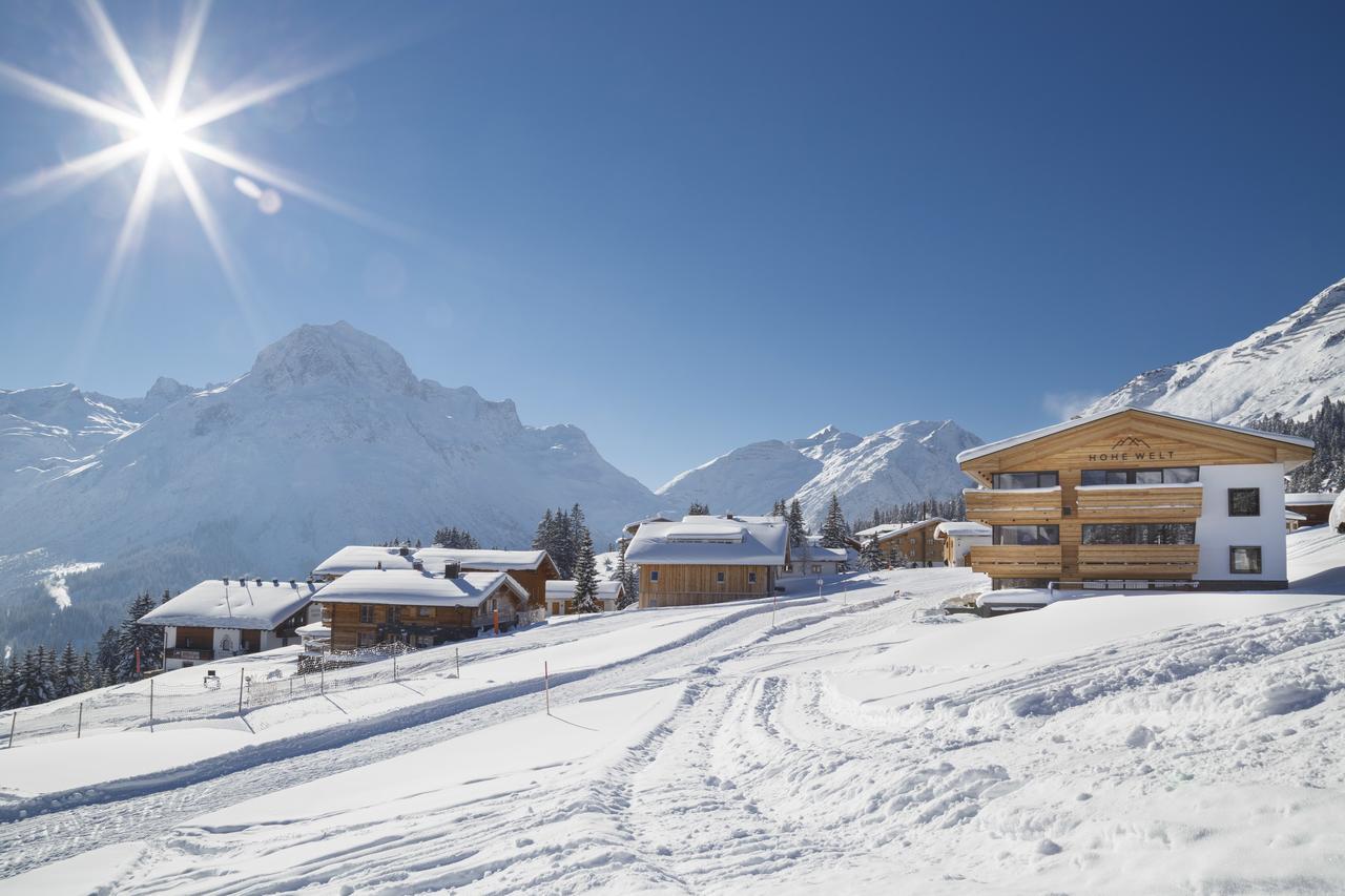 Chalet Hohe Welt - Luxury Apartments Lech am Arlberg Esterno foto